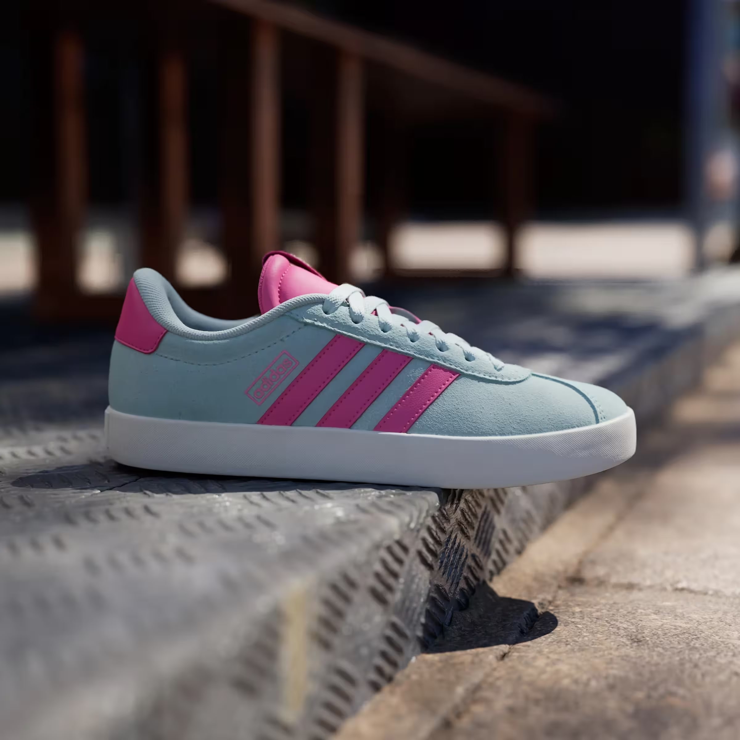 adidas VL Court 3.0 Halo Mint Pulse Magenta Bliss Pink (Women's)