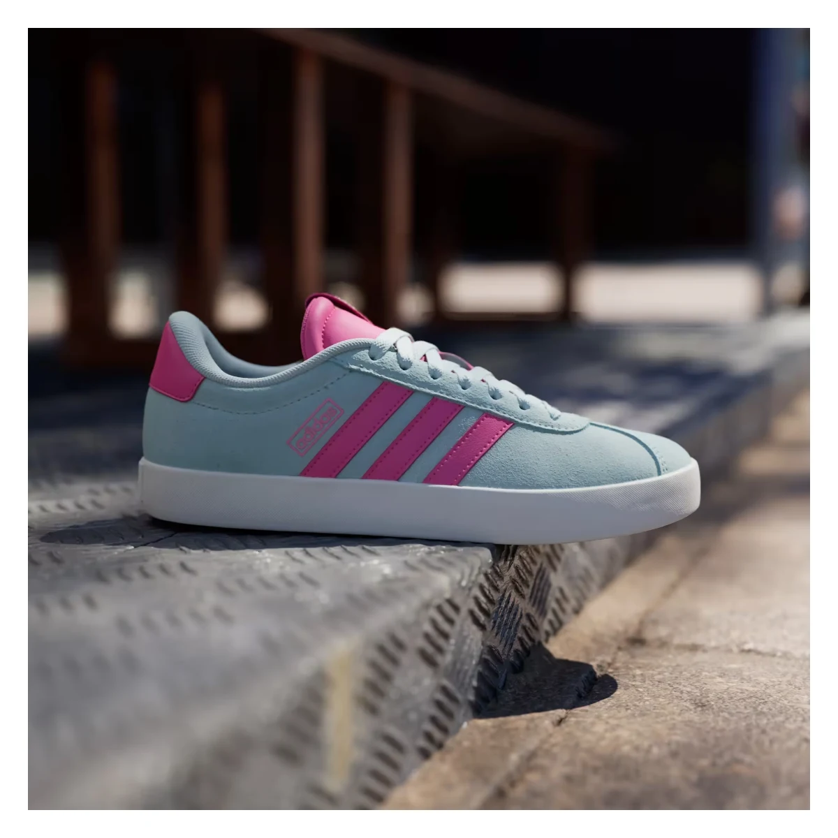 adidas VL Court 3.0 Halo Mint Pulse Magenta Bliss Pink (Women's)