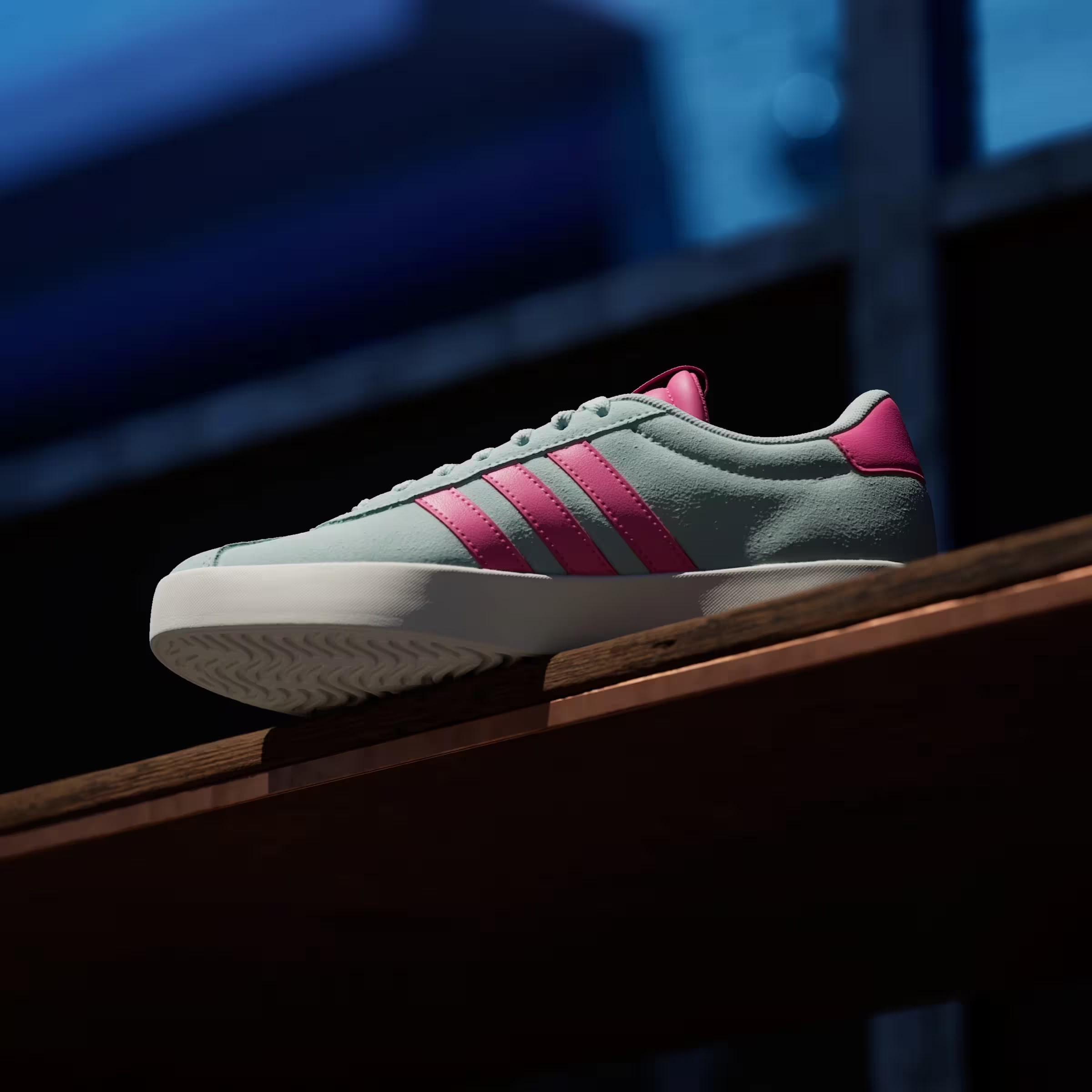 adidas VL Court 3.0 Halo Mint Pulse Magenta Bliss Pink (Women's)