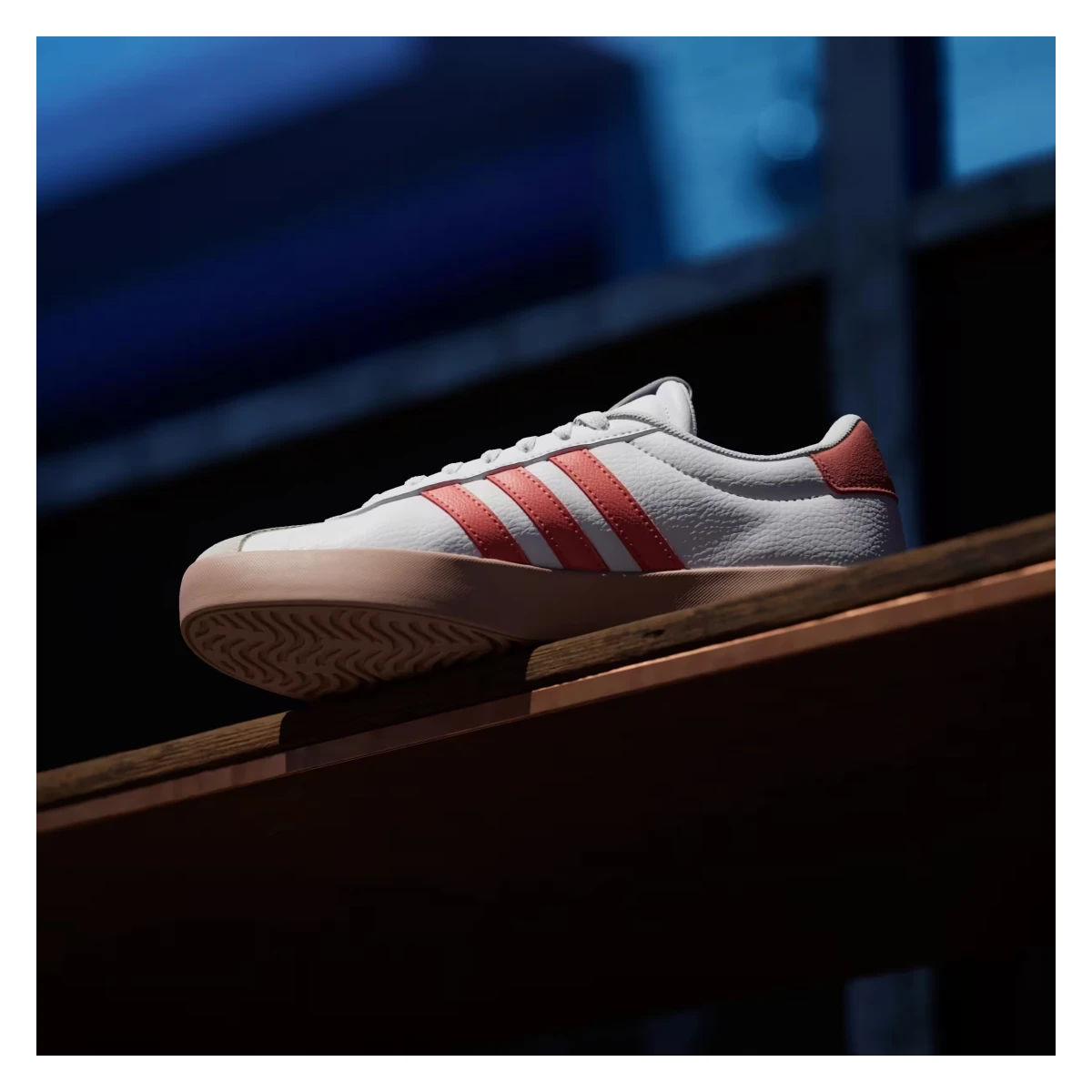 adidas VL Court 3.0 Cloud White Preloved Scarlet Gold Metallic (Women's)