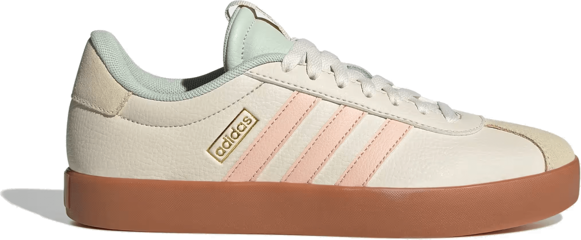 adidas VL Court 3.0 Wonder White Powder Coral (Women's)