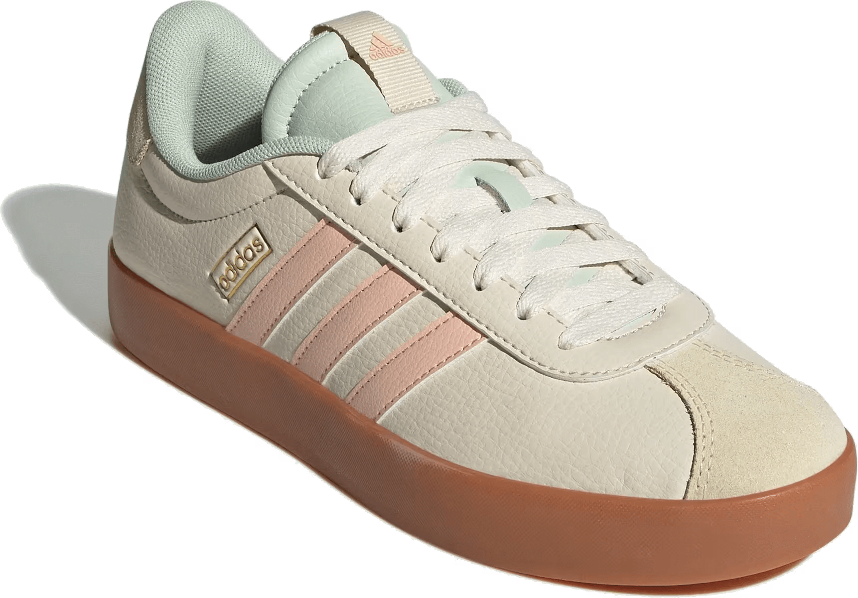 adidas VL Court 3.0 Wonder White Powder Coral (Women's)