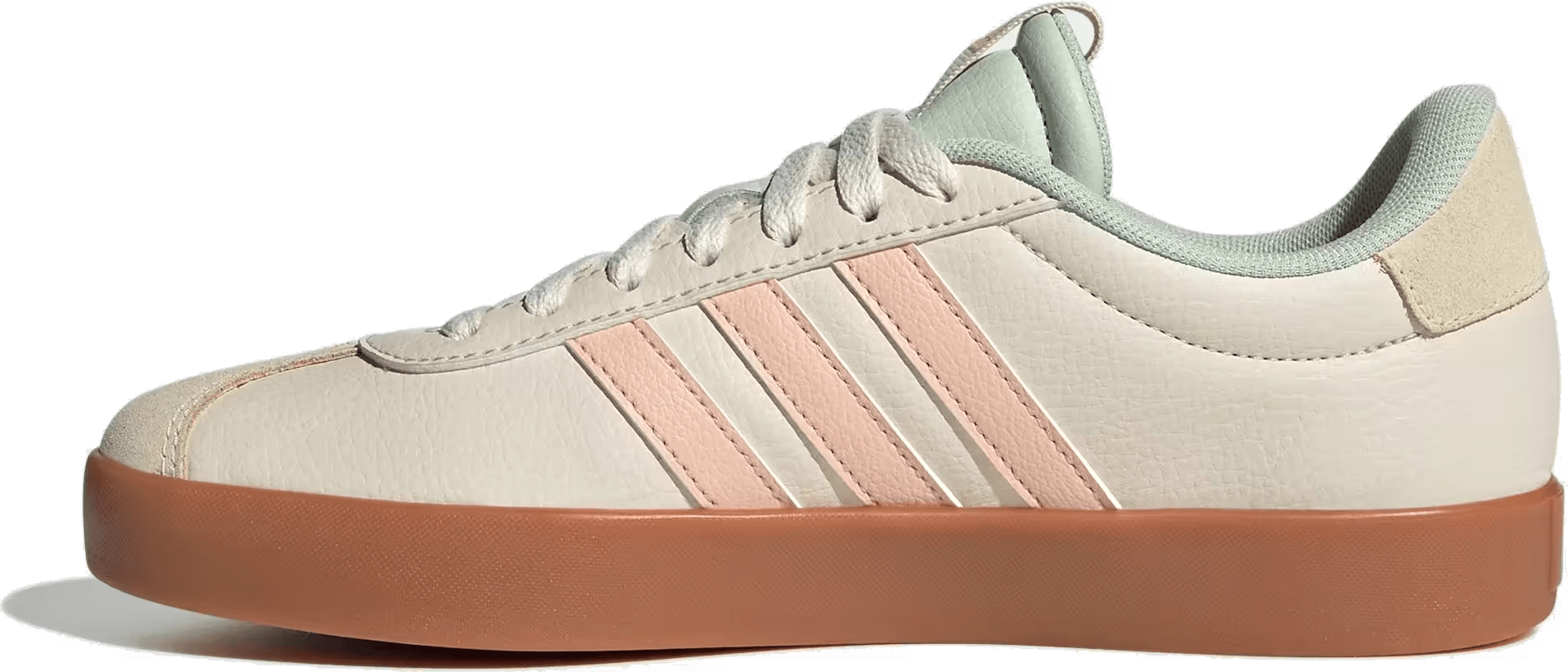 adidas VL Court 3.0 Wonder White Powder Coral (Women's)