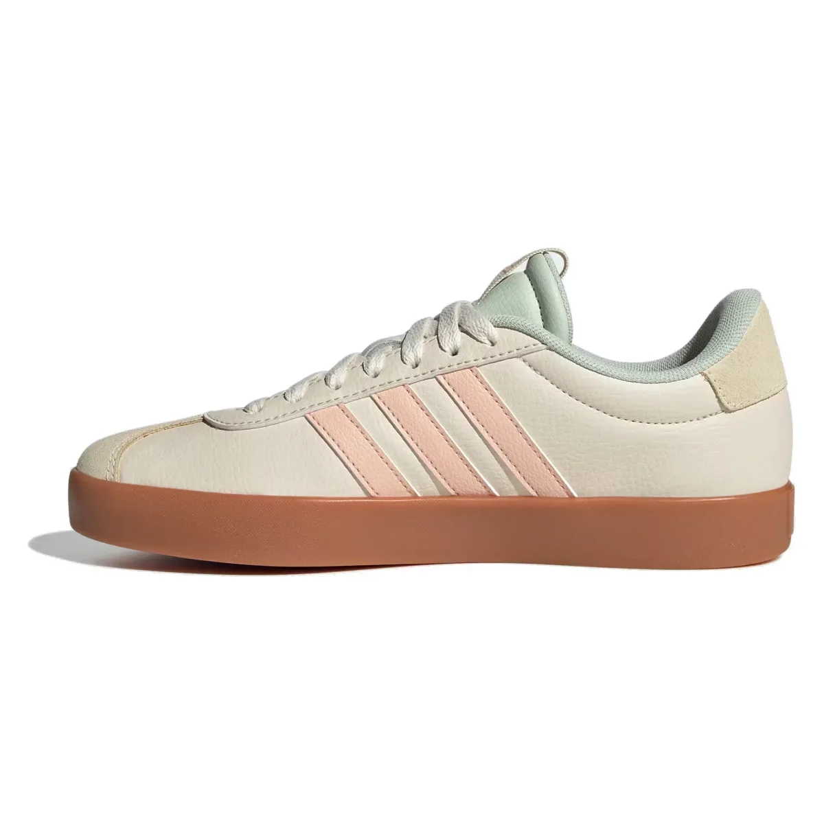 adidas VL Court 3.0 Wonder White Powder Coral (Women's)