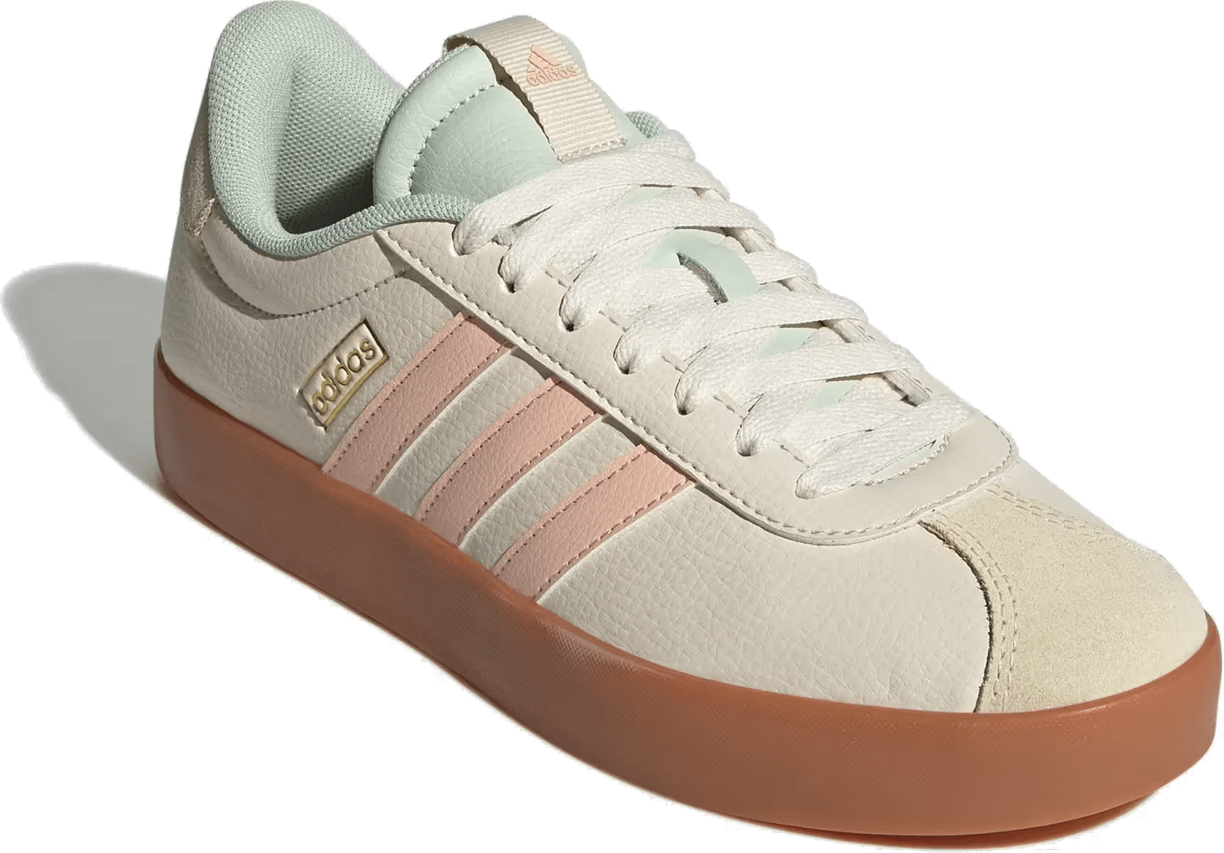 adidas VL Court 3.0 Wonder White Powder Coral (Women's)