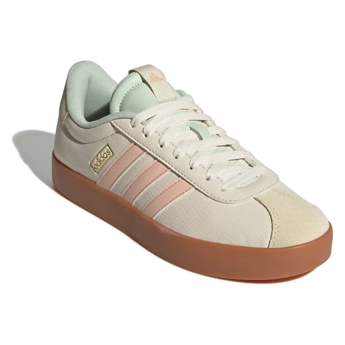 adidas VL Court 3.0 Wonder White Powder Coral (Women's)