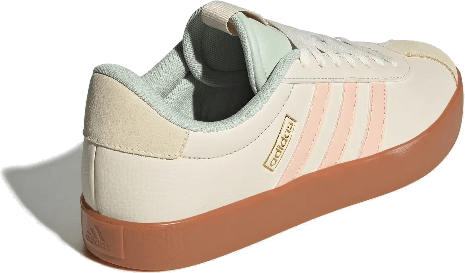 adidas VL Court 3.0 Wonder White Powder Coral (Women's)