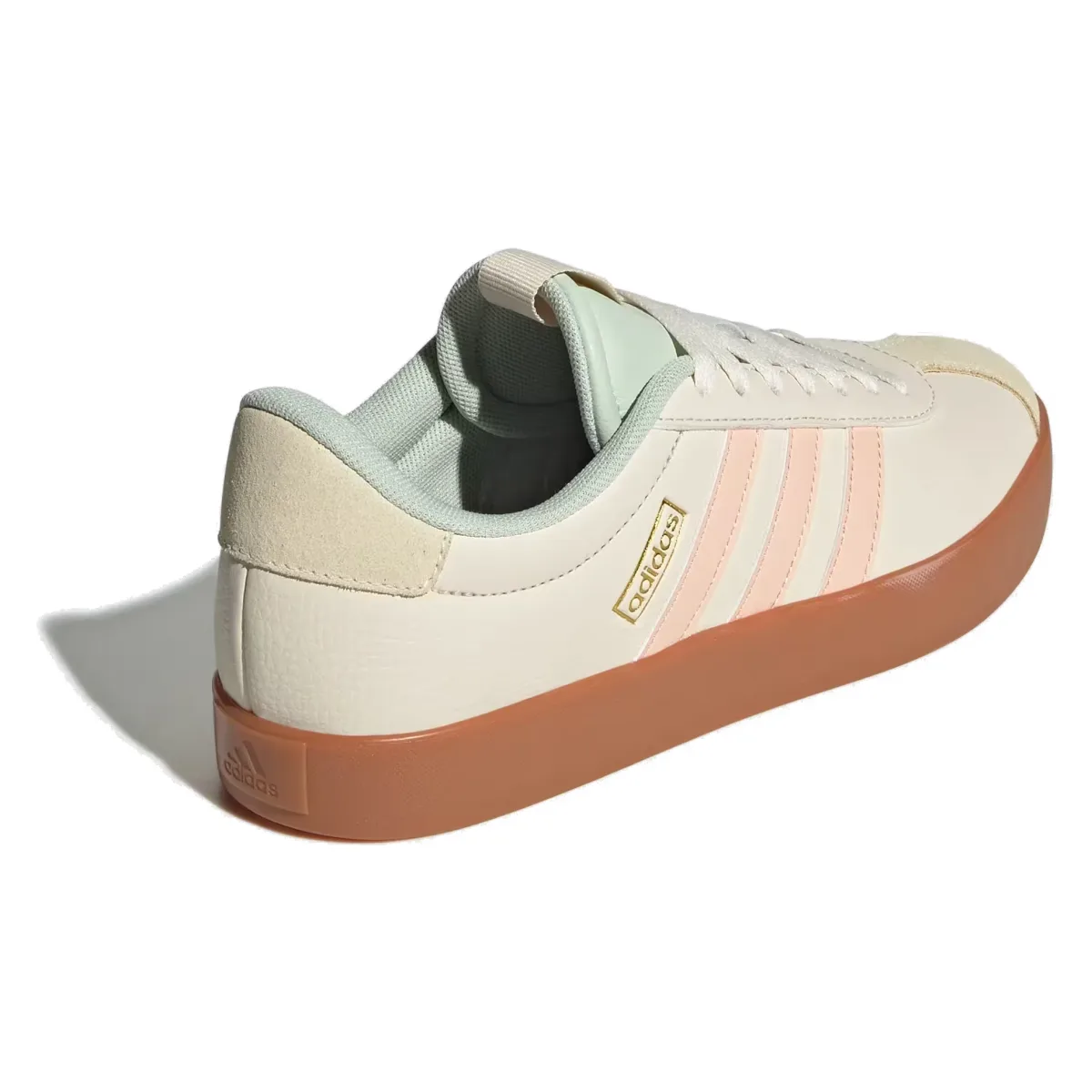 adidas VL Court 3.0 Wonder White Powder Coral (Women's)