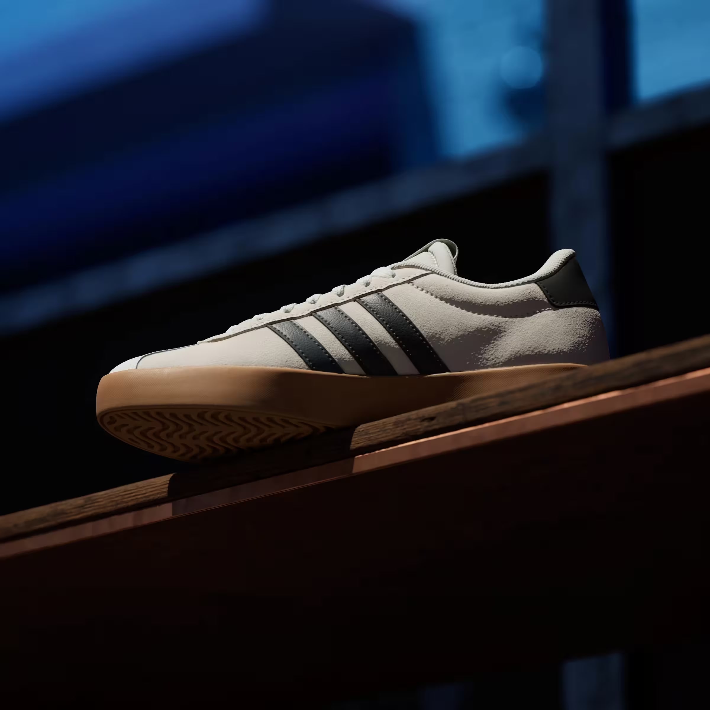adidas VL Court 3.0 Off White Grey Six Gold Metallic (Women's)
