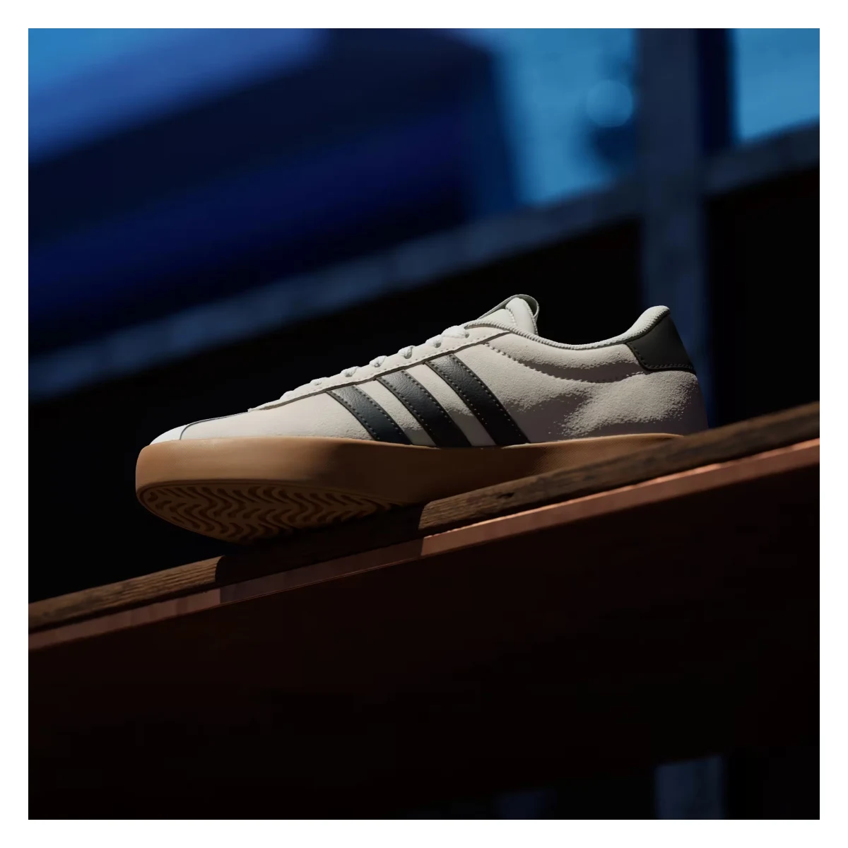 adidas VL Court 3.0 Off White Grey Six Gold Metallic (Women's)