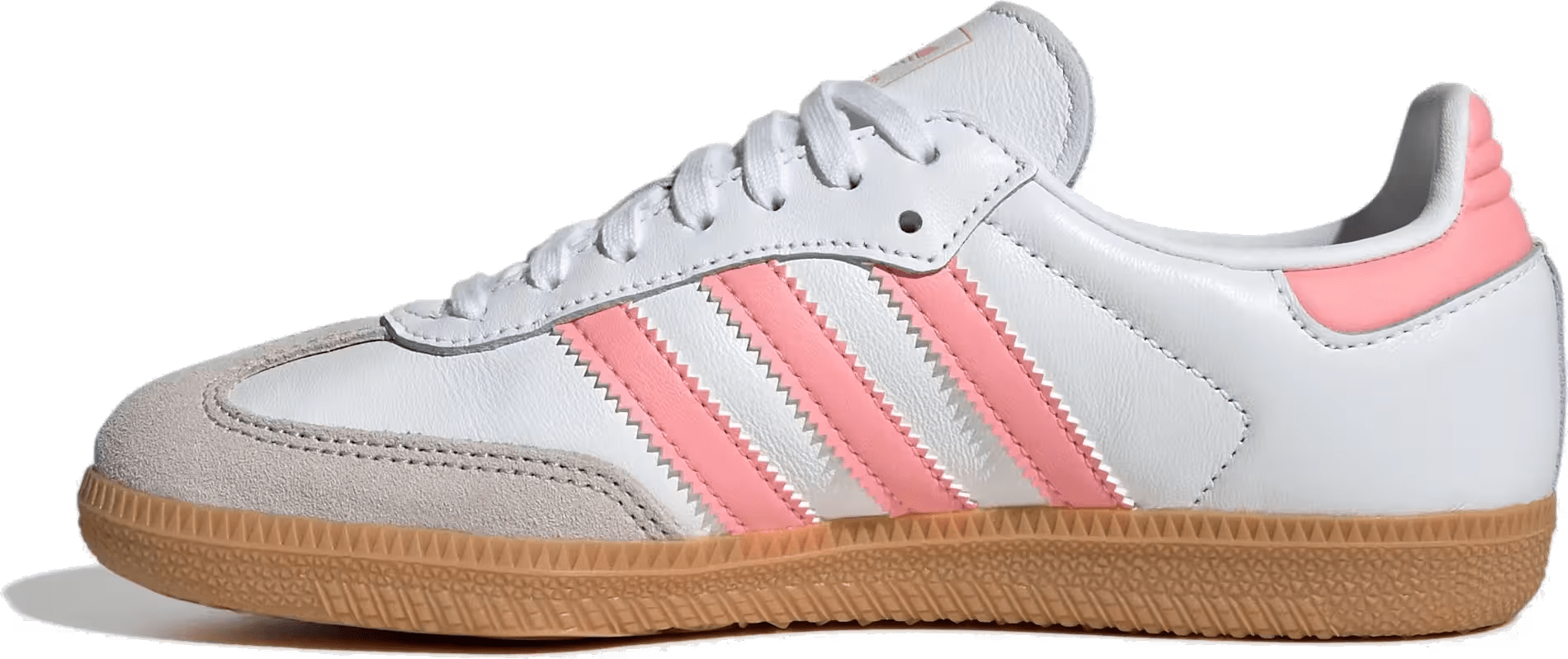 adidas Samba OG White Coral Pink (GS)