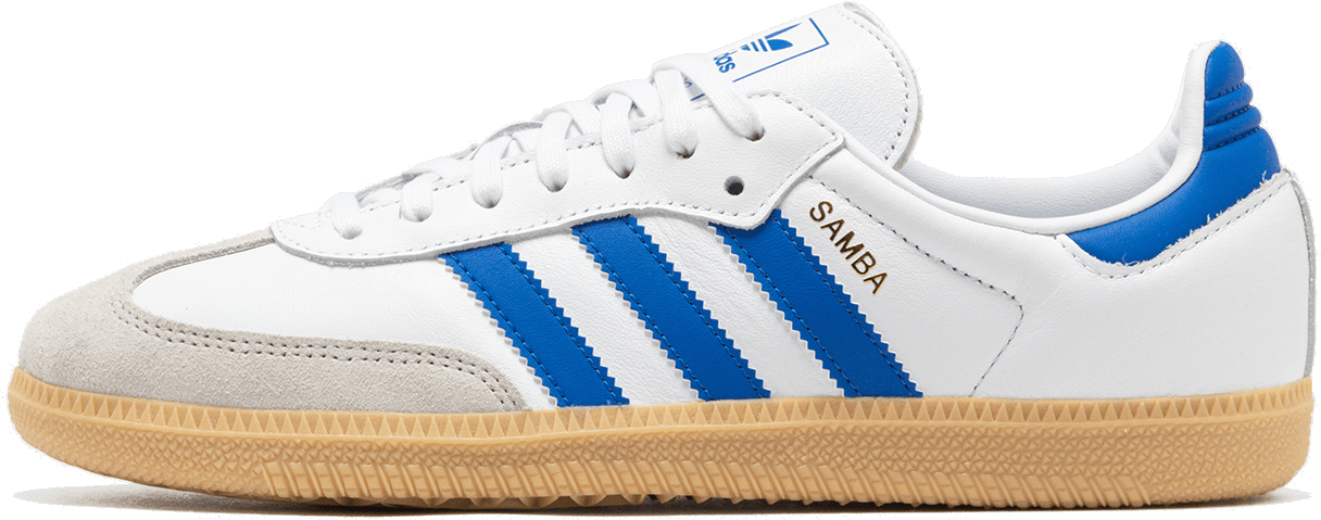 adidas Samba OG White Blue (GS)