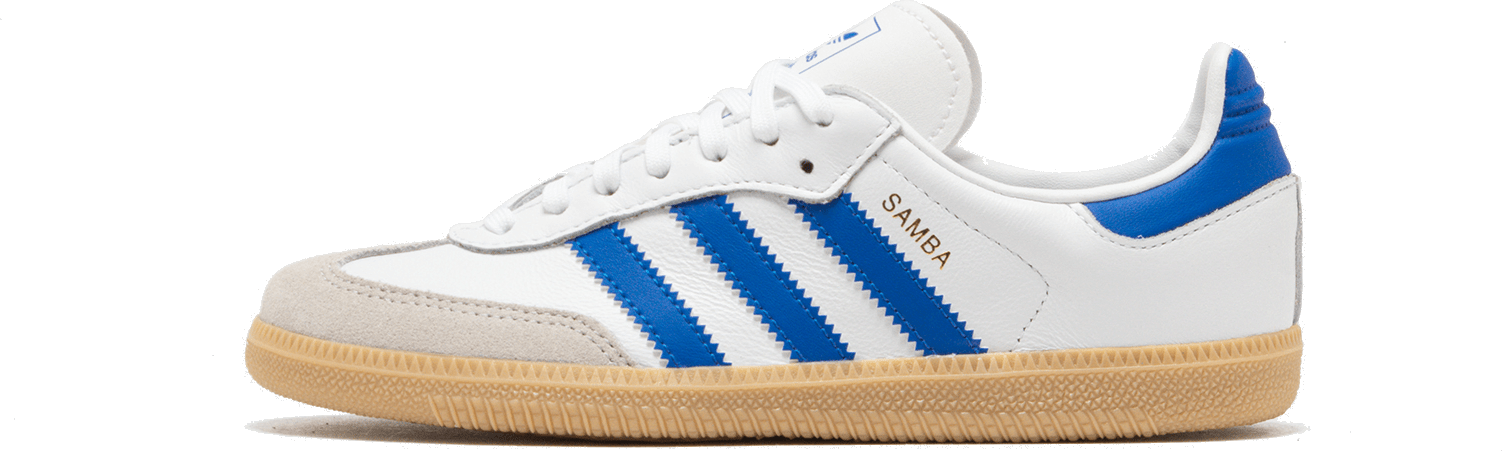 adidas Samba OG Cloud White Blue Gum (PS)