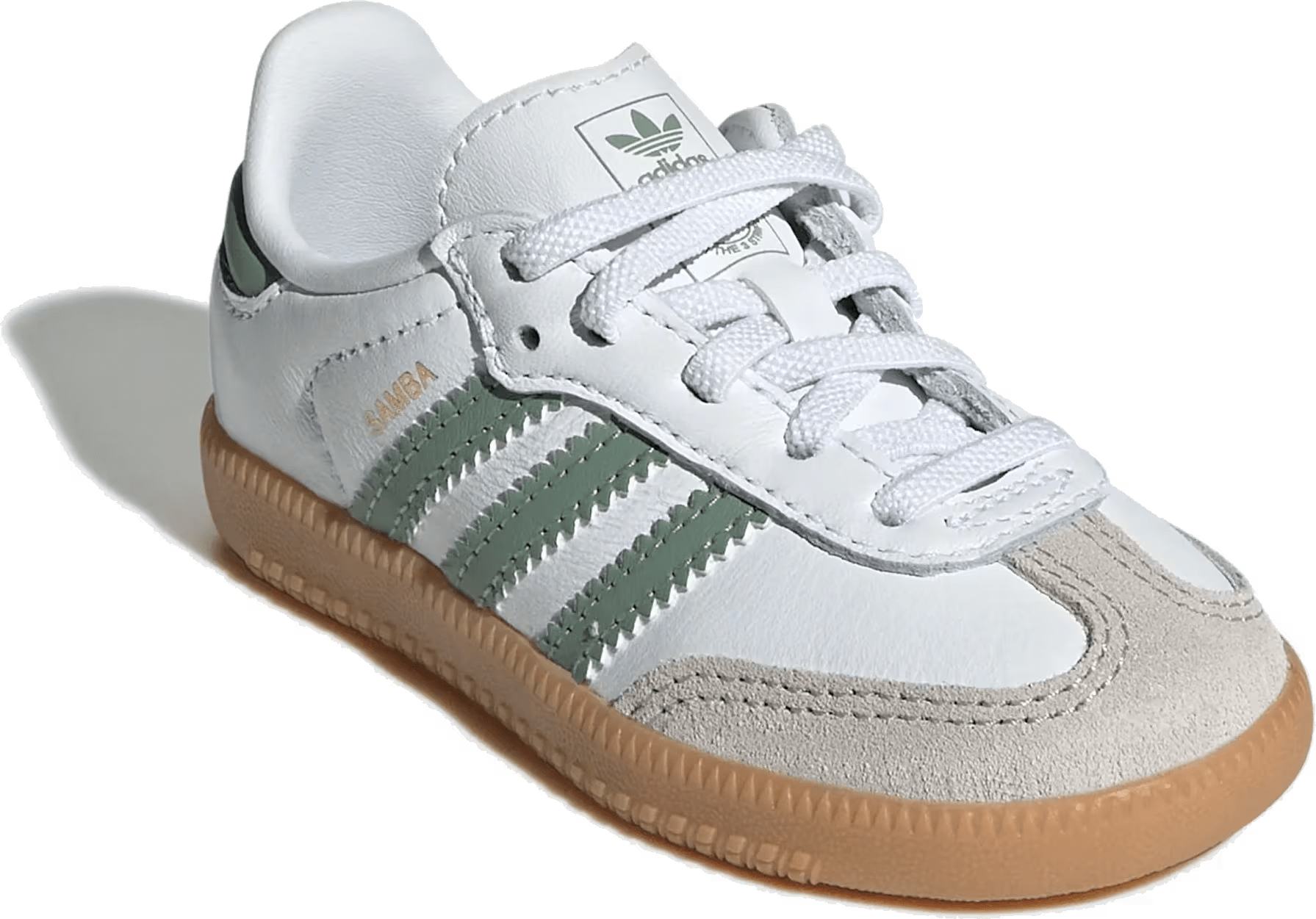 adidas Samba OG Cloud White SIlver Green (TD)