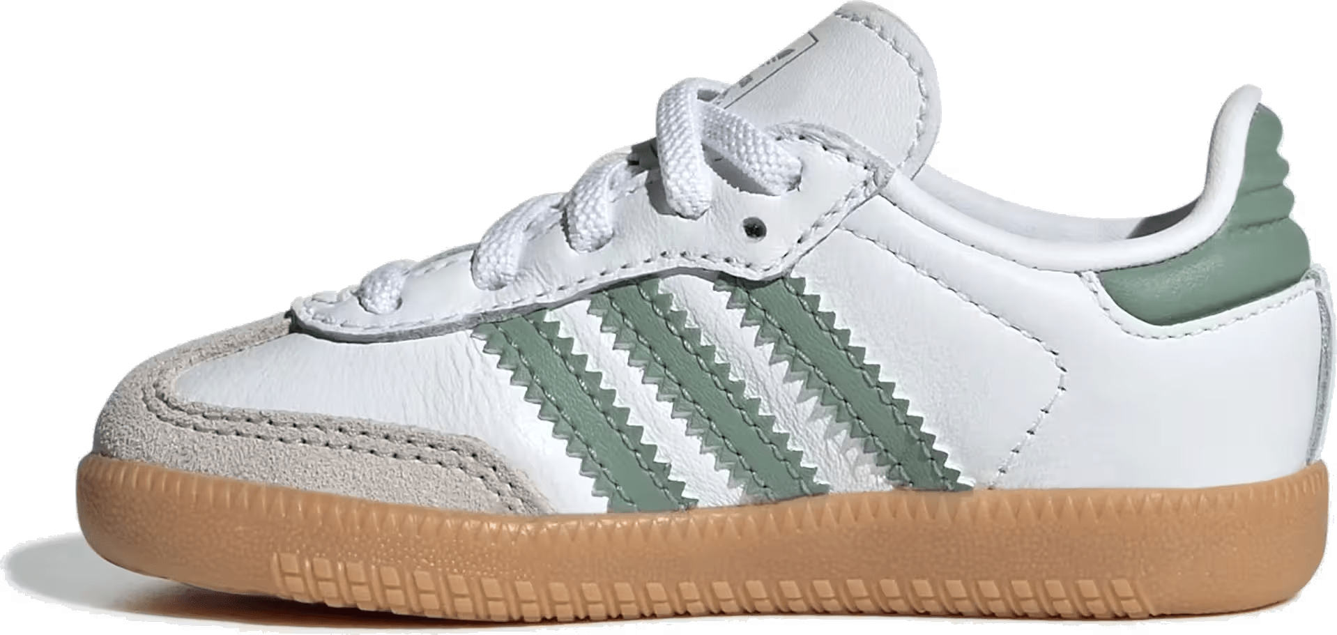 adidas Samba OG Cloud White SIlver Green (TD)