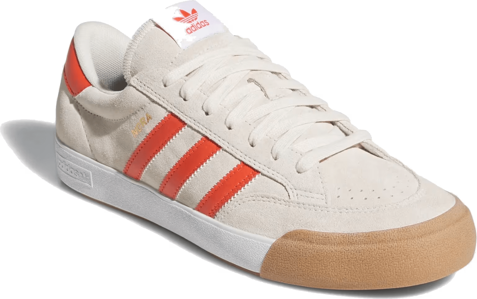 adidas Nora Wonder White Orange Gum