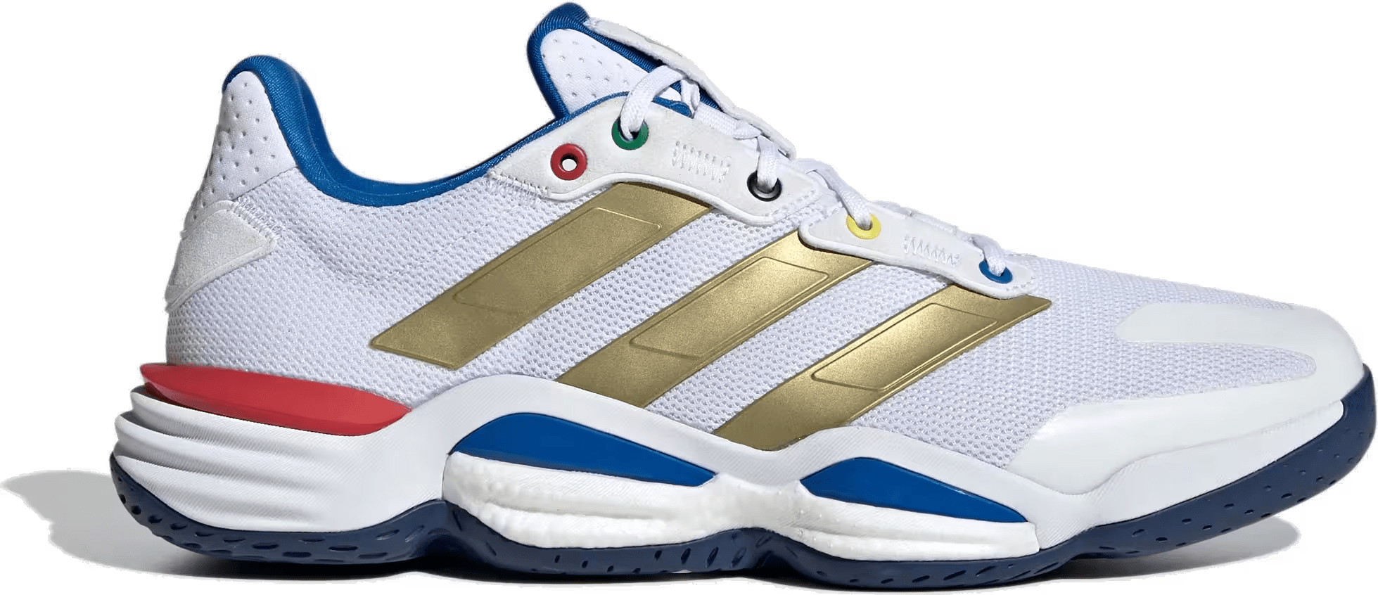 adidas Stabil 16 White Gold Dark Blue