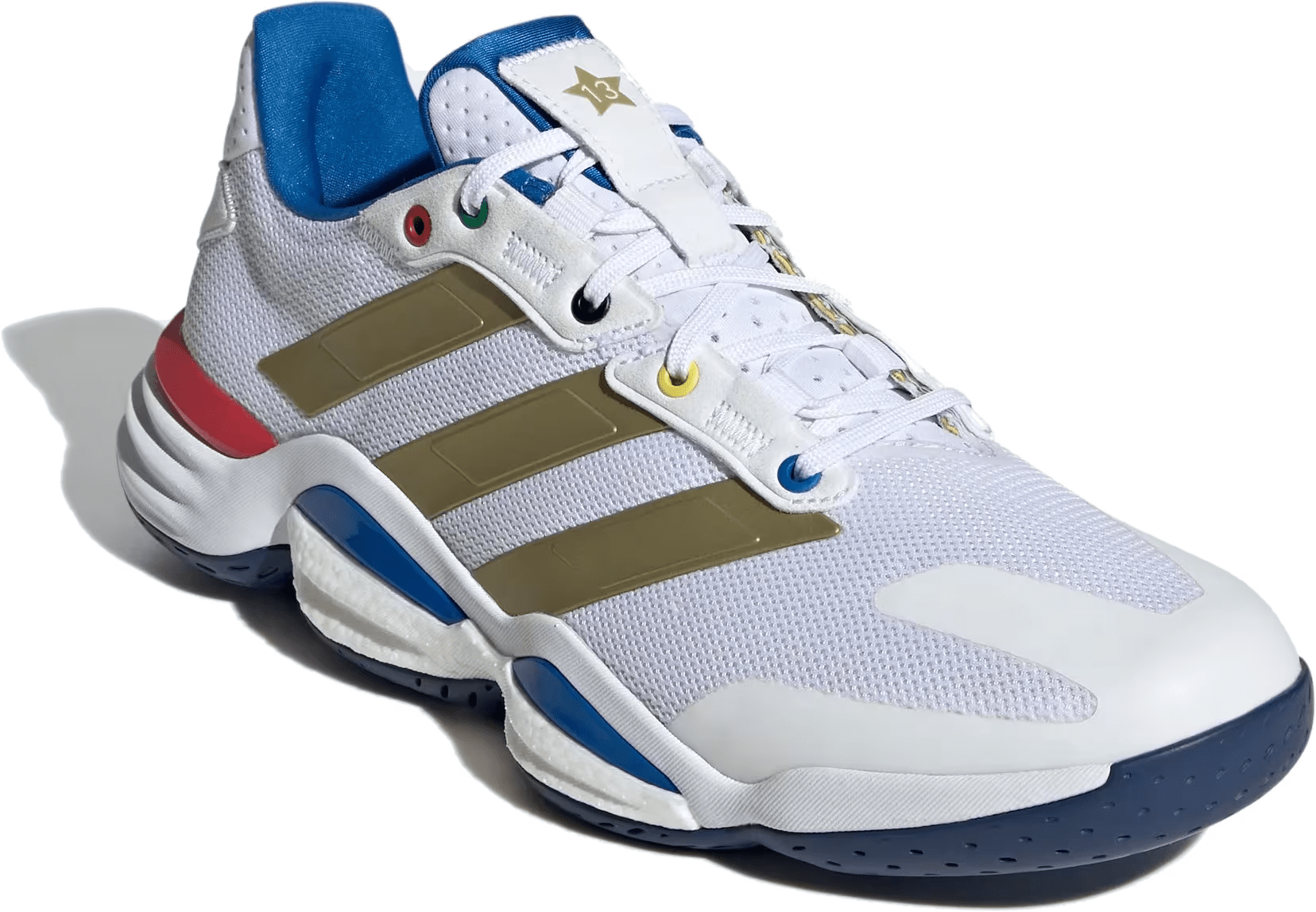 adidas Stabil 16 White Gold Dark Blue