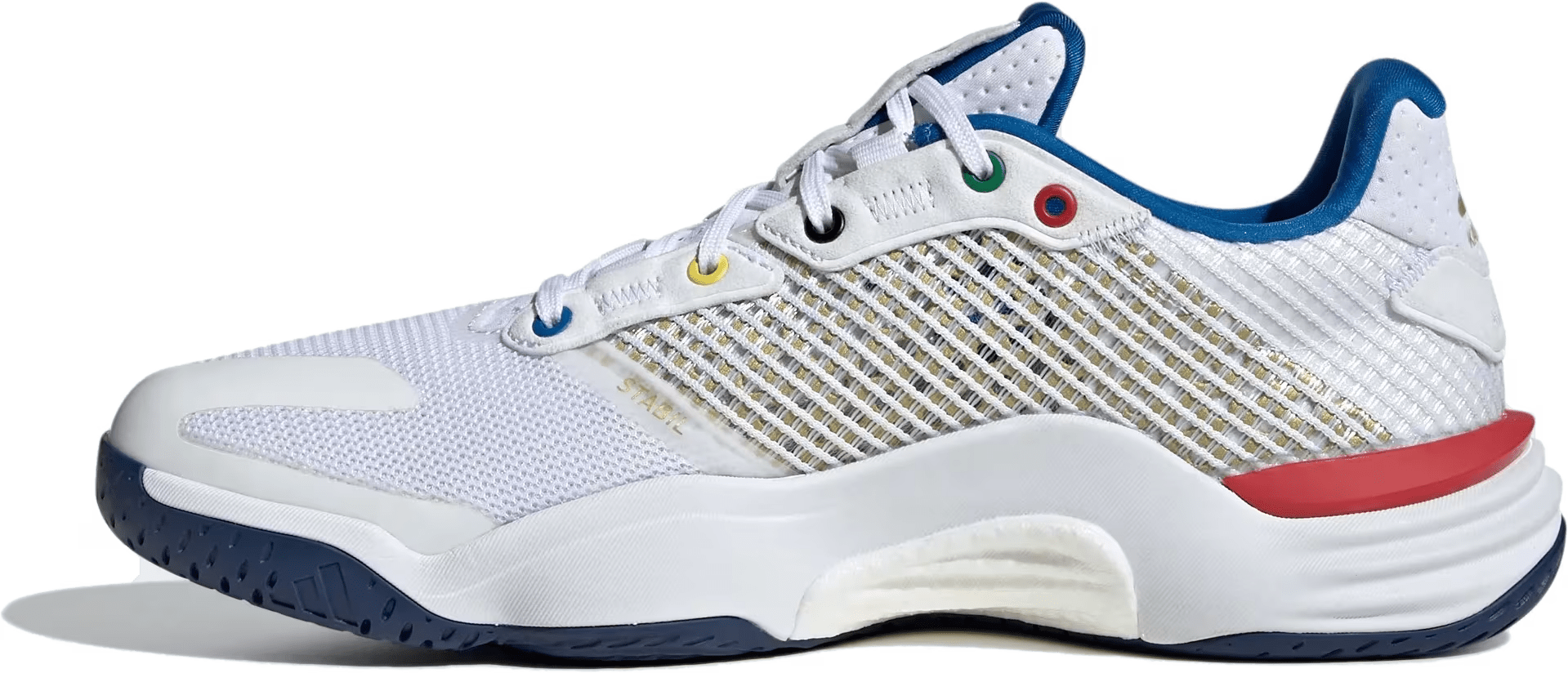 adidas Stabil 16 White Gold Dark Blue
