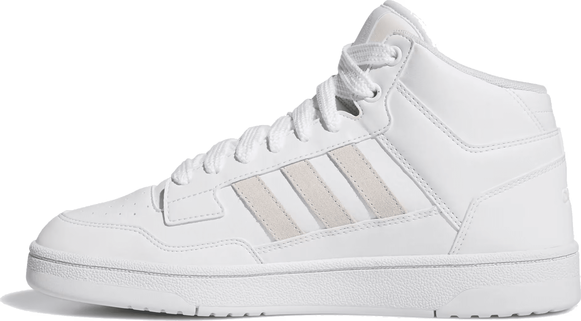 adidas Rapid Court Mid Triple White