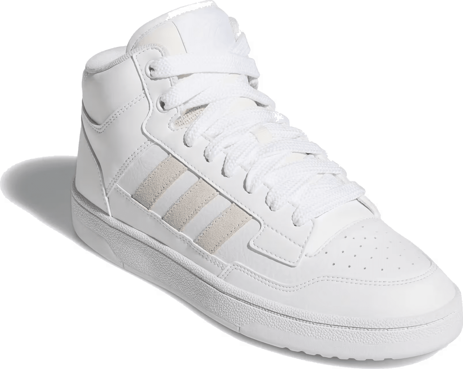 adidas Rapid Court Mid Triple White