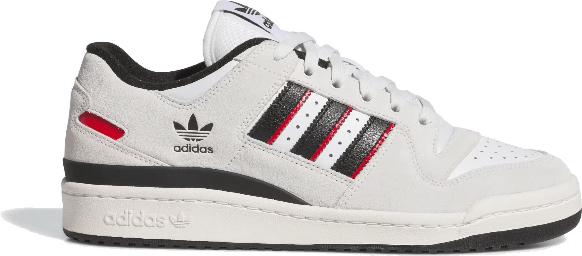 adidas Forum 84 Low ADV Crystal White Core Black Better Scarlet