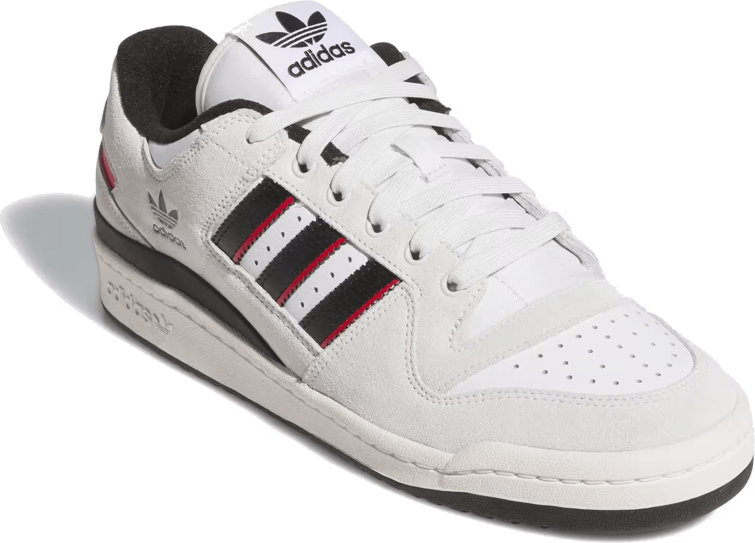 adidas Forum 84 Low ADV Crystal White Core Black Better Scarlet