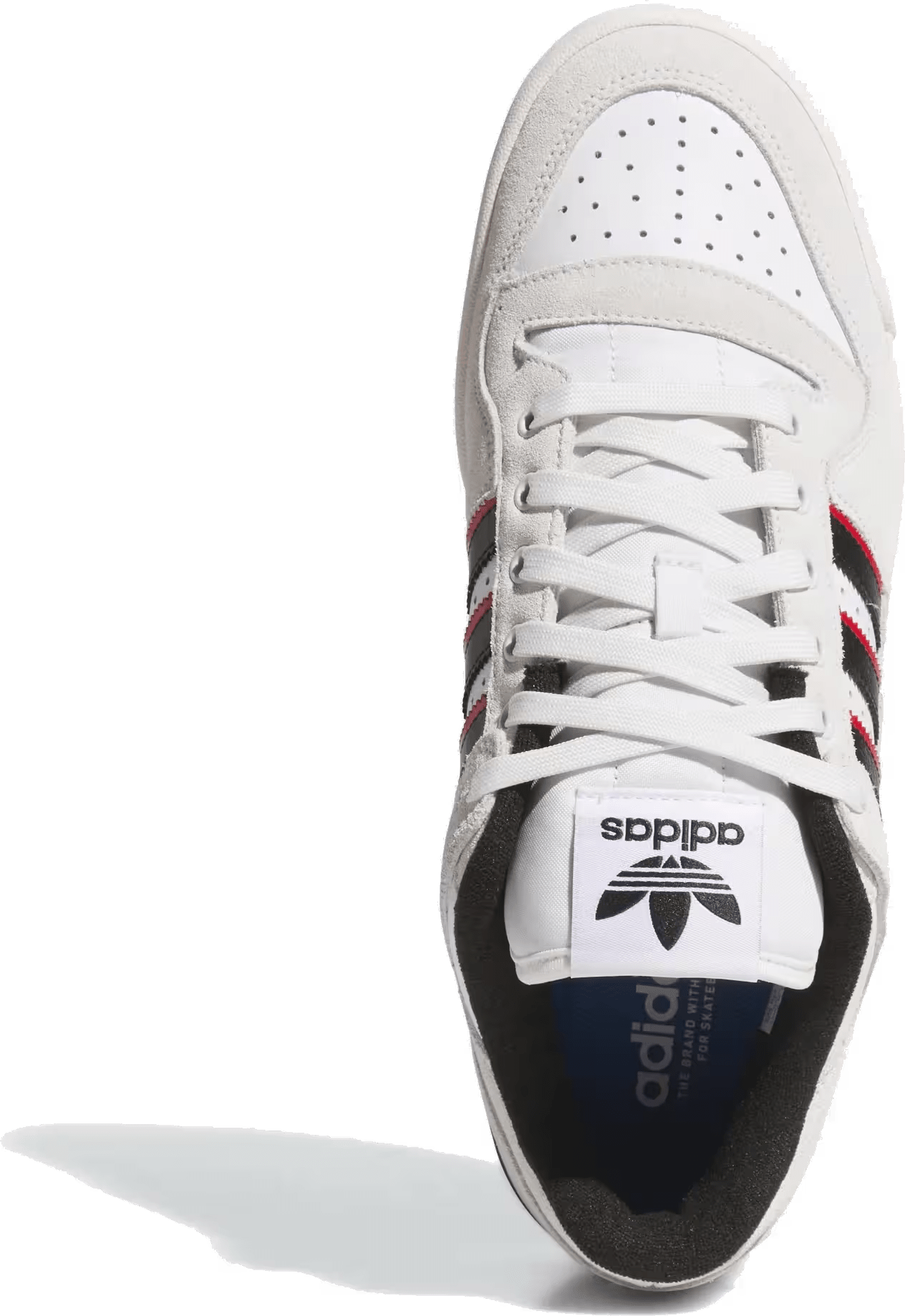 adidas Forum 84 Low ADV Crystal White Core Black Better Scarlet