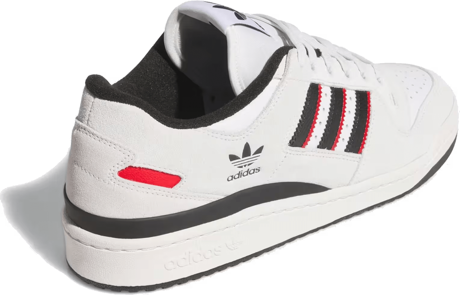 adidas Forum 84 Low ADV Crystal White Core Black Better Scarlet