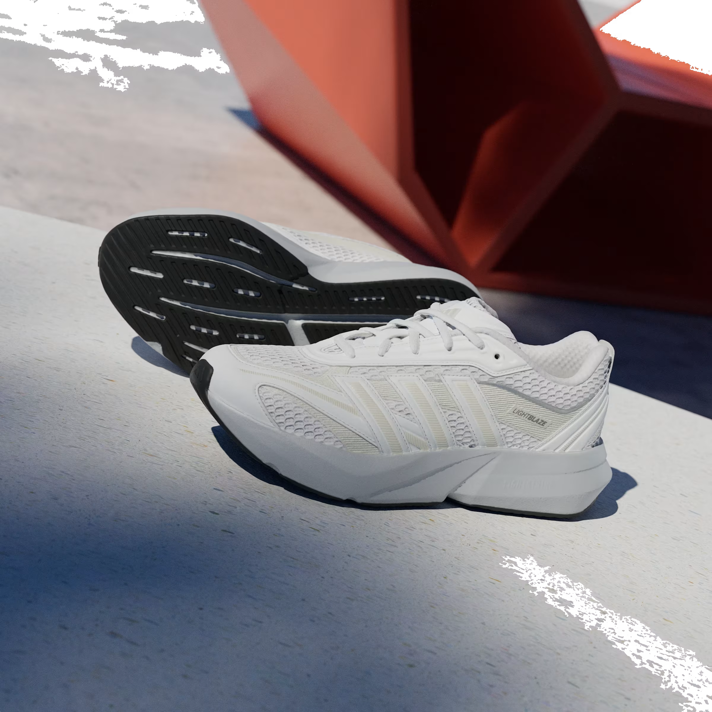 adidas Lightblaze Glow Cloud White Zero Metalic (Women's)