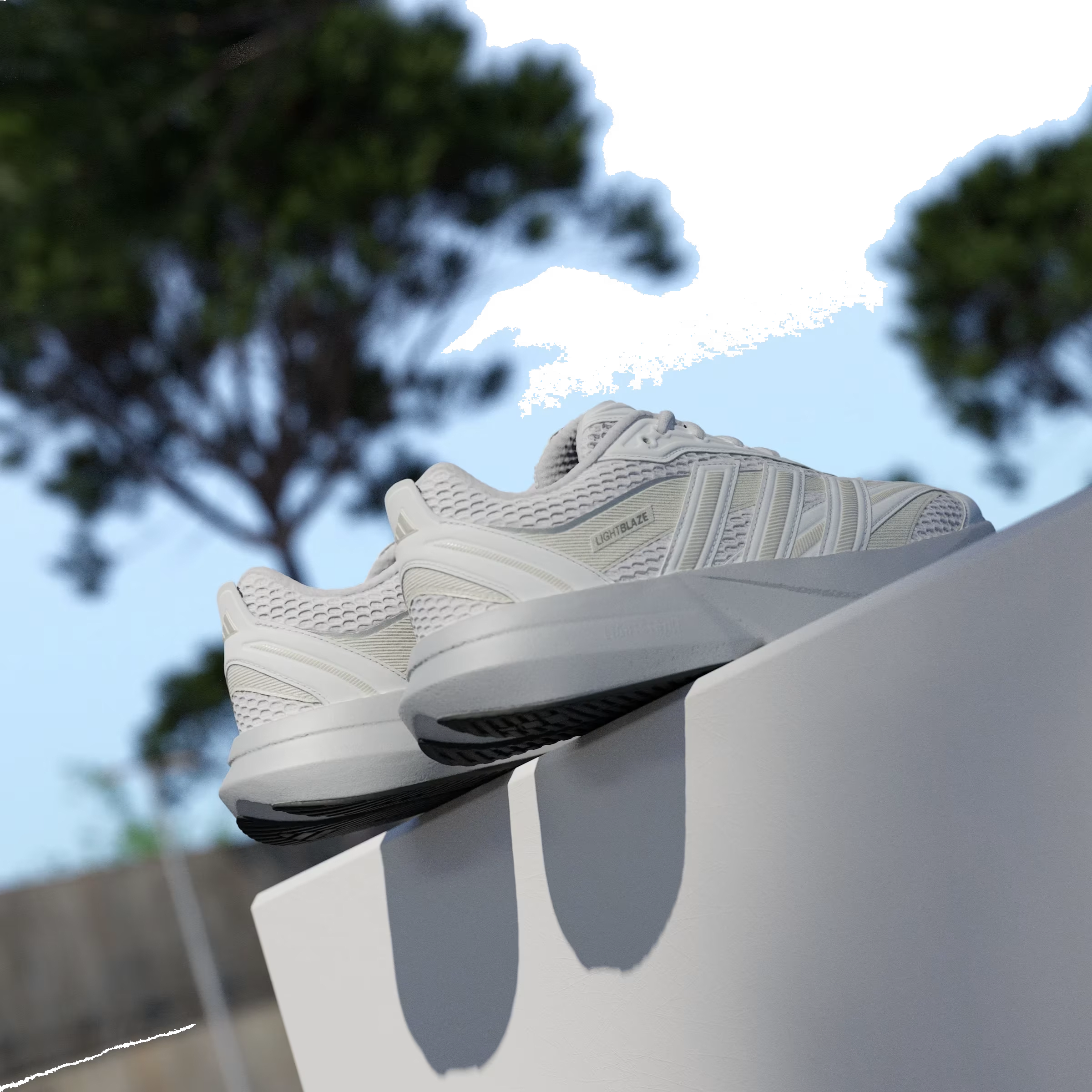 adidas Lightblaze Glow Cloud White Zero Metalic (Women's)