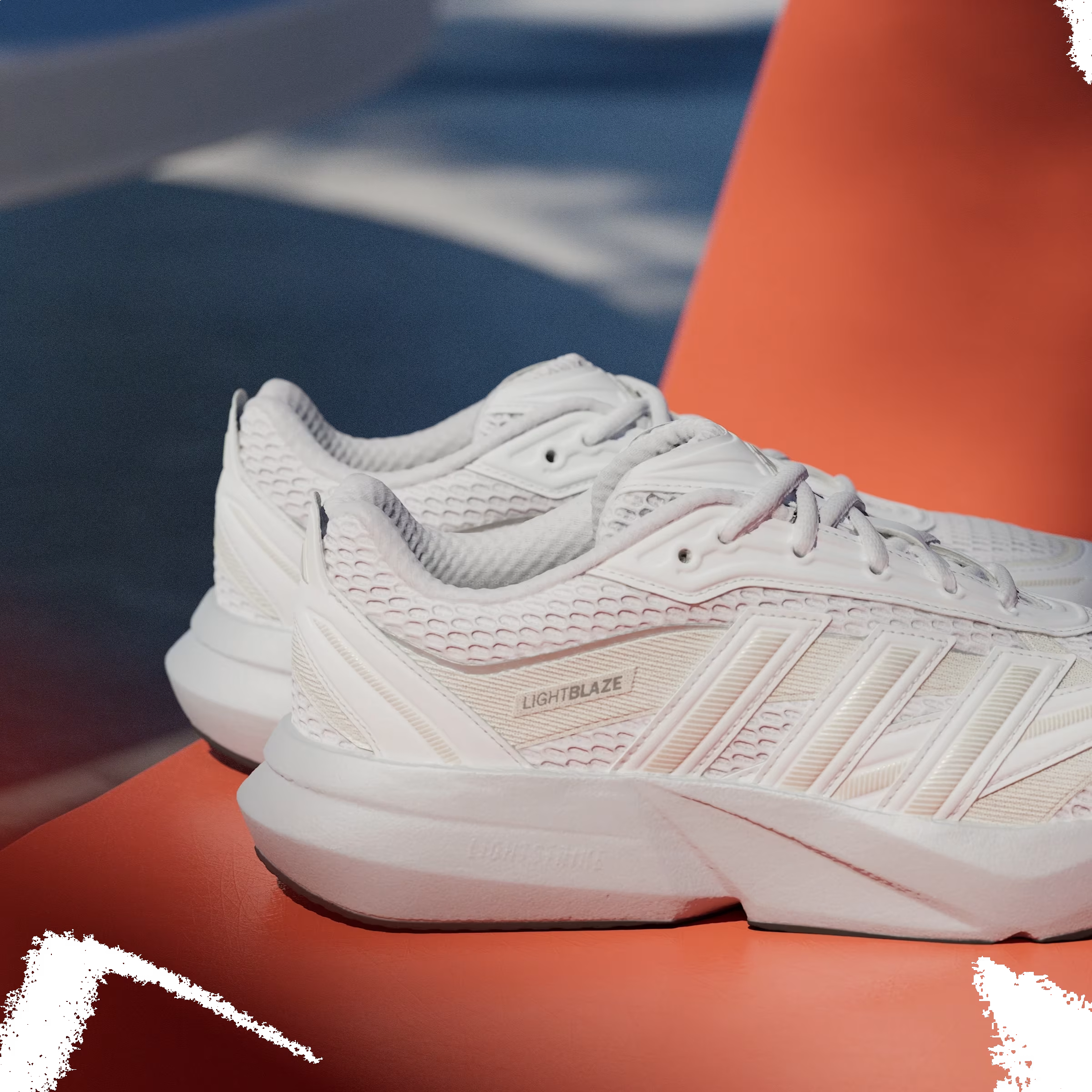 adidas Lightblaze Glow Cloud White Zero Metalic (Women's)