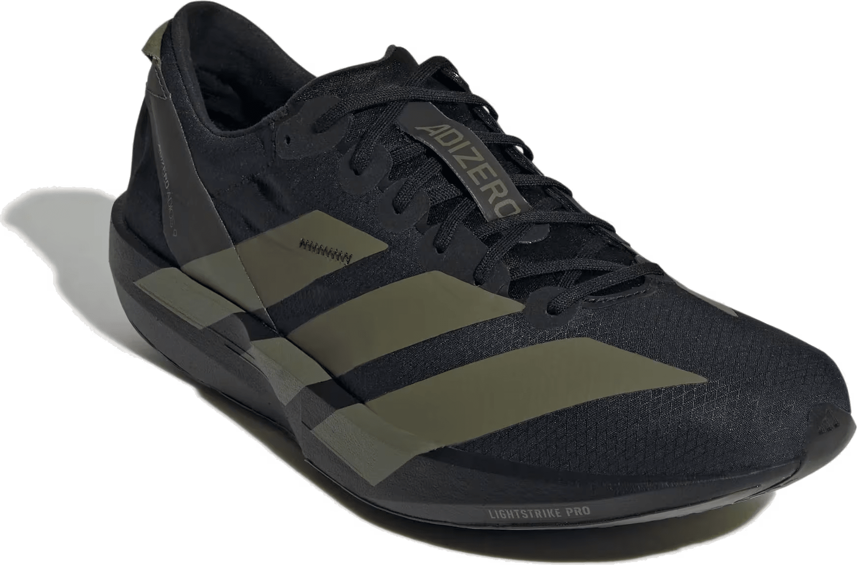 adidas Adizero Adios 9 Black Focus Olive