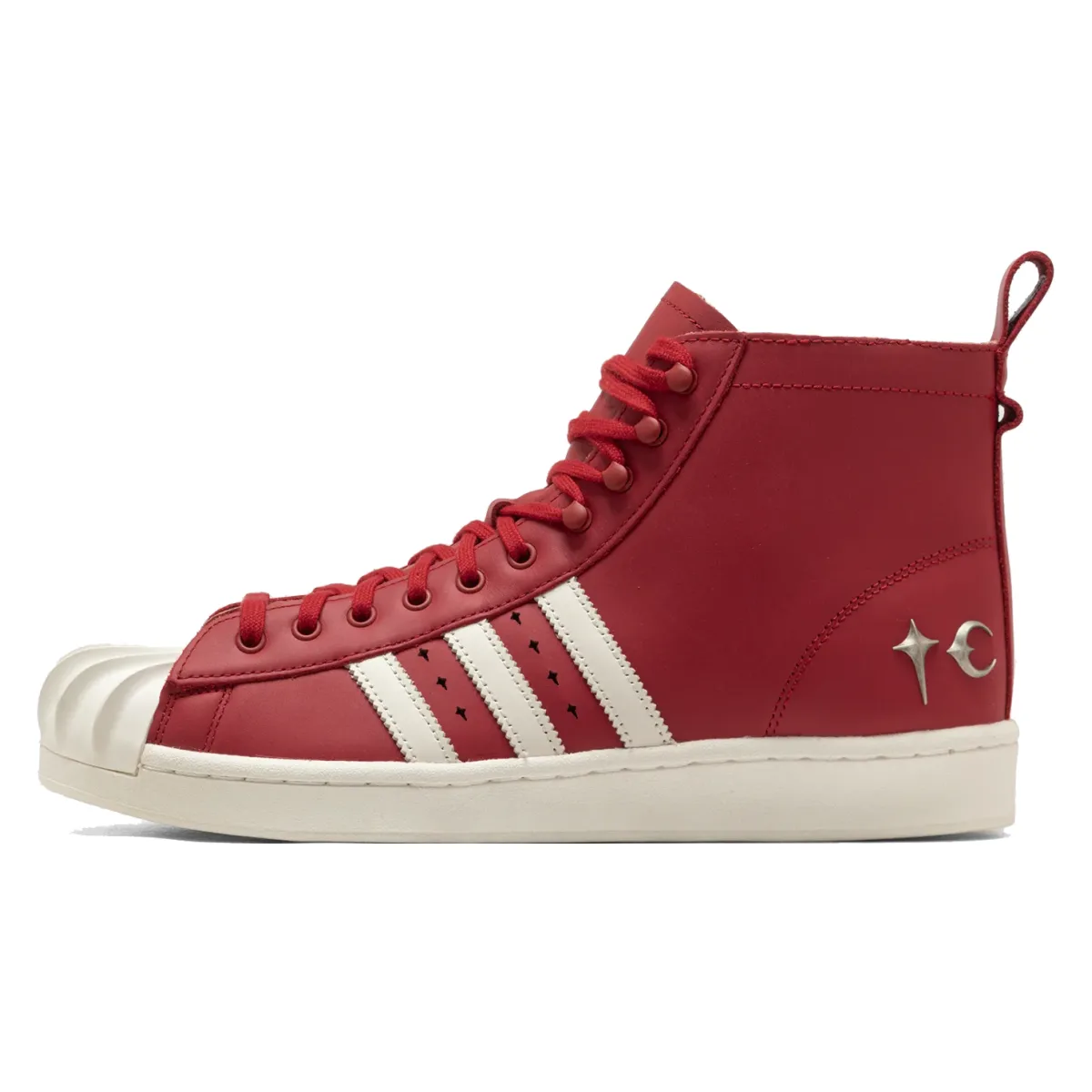 Thug Club x Adidas Superstar Boot Luxe "Red"