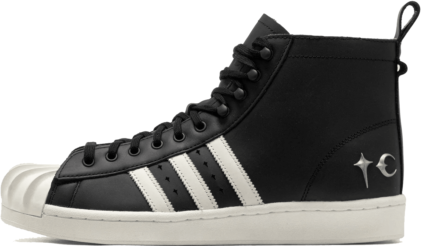 Thug Club x Adidas Superstar Boot Luxe "Black"