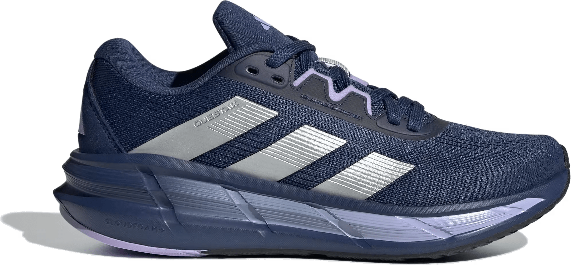 adidas Questar 3 Tech Indigo Silver Metallic Purple (Women's)