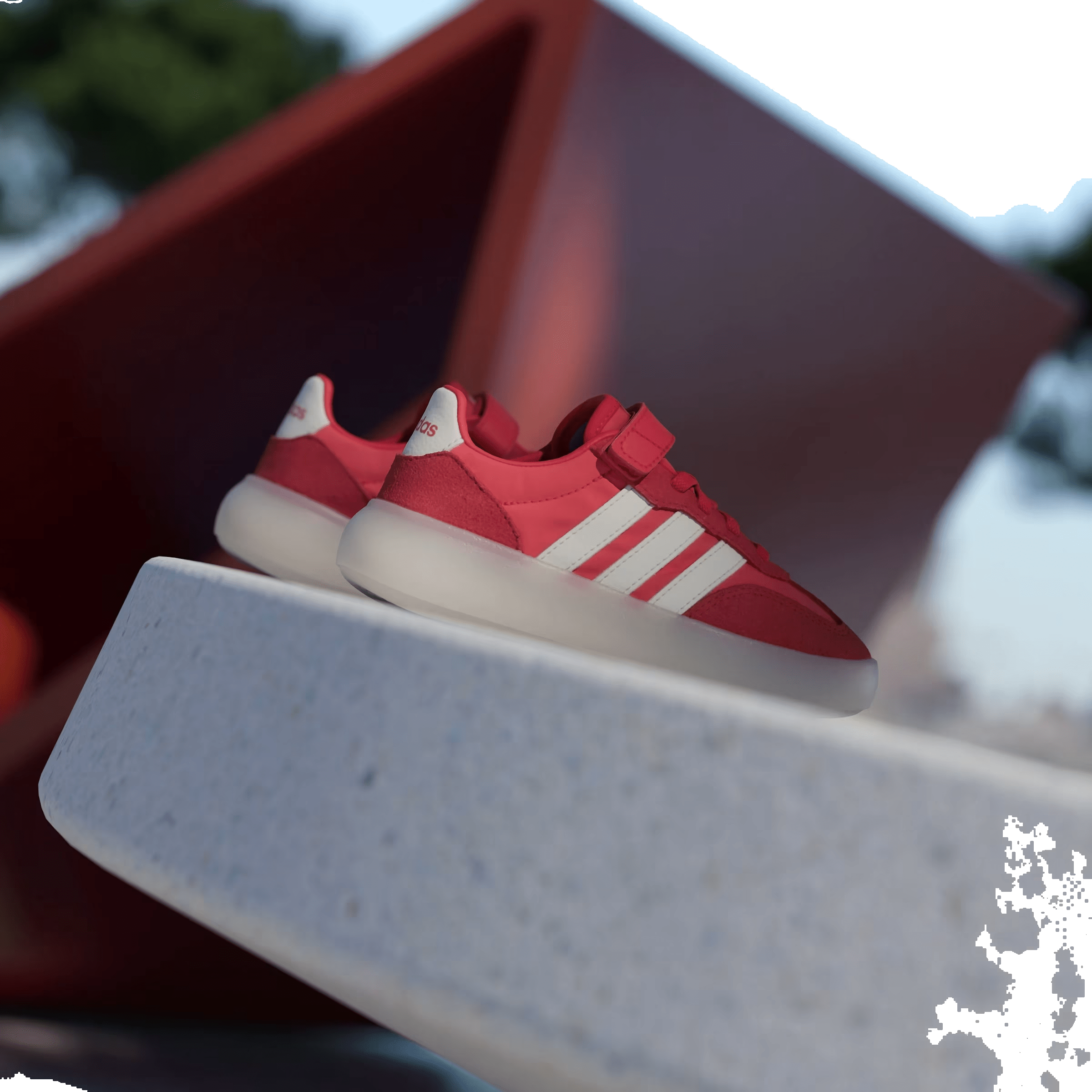 adidas Barreda Decode Semi Lucid Red Off White Ruby (PS)