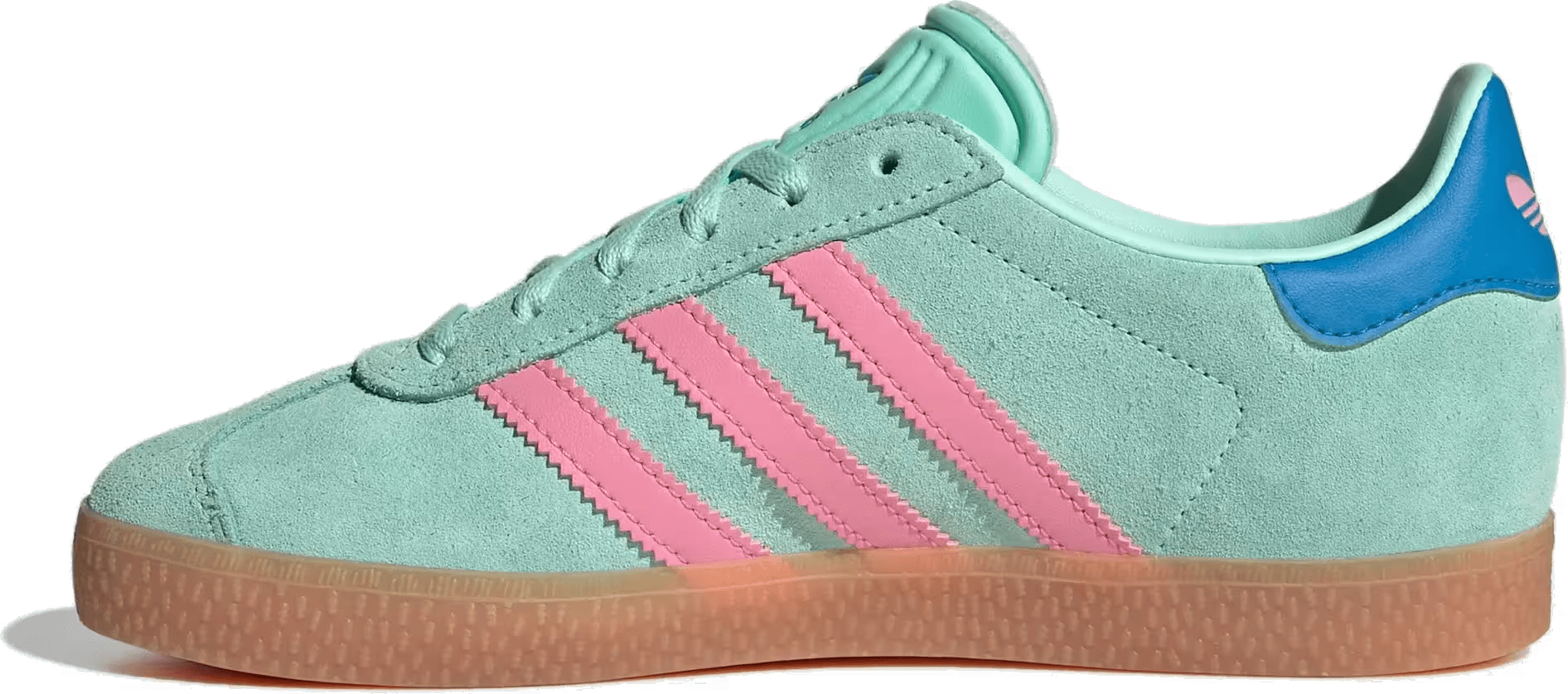 adidas Gazelle Clear Mint Bliss Pink Bright Blue (GS)