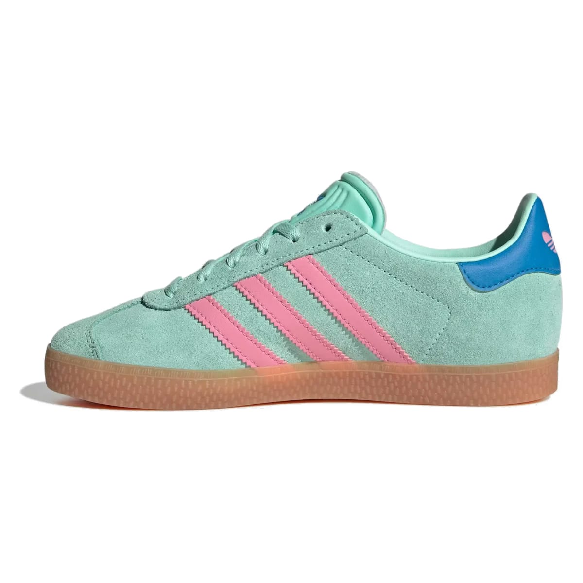 adidas Gazelle Clear Mint Bliss Pink Bright Blue (GS)