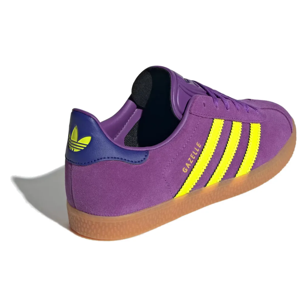 adidas Gazelle Active Purple Solar Yellow Collegiate Purple (GS)