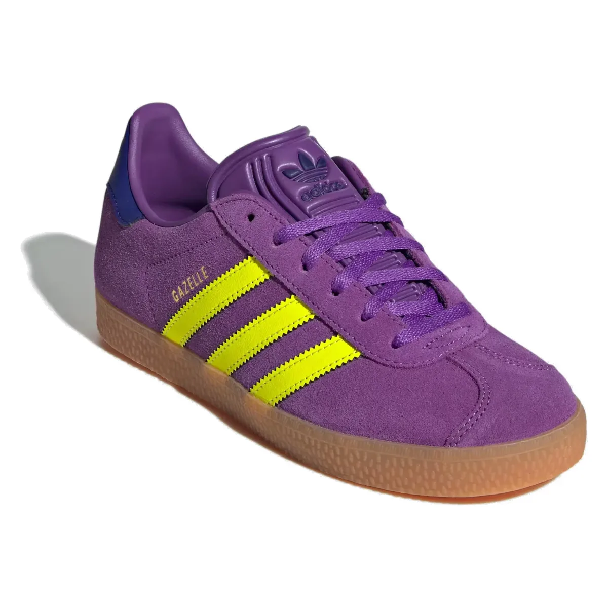 adidas Gazelle Active Purple Solar Yellow Collegiate Purple (GS)