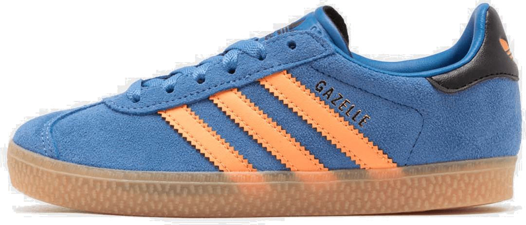 adidas Gazelle Focus Blue Solar Orange Core Black (PS)