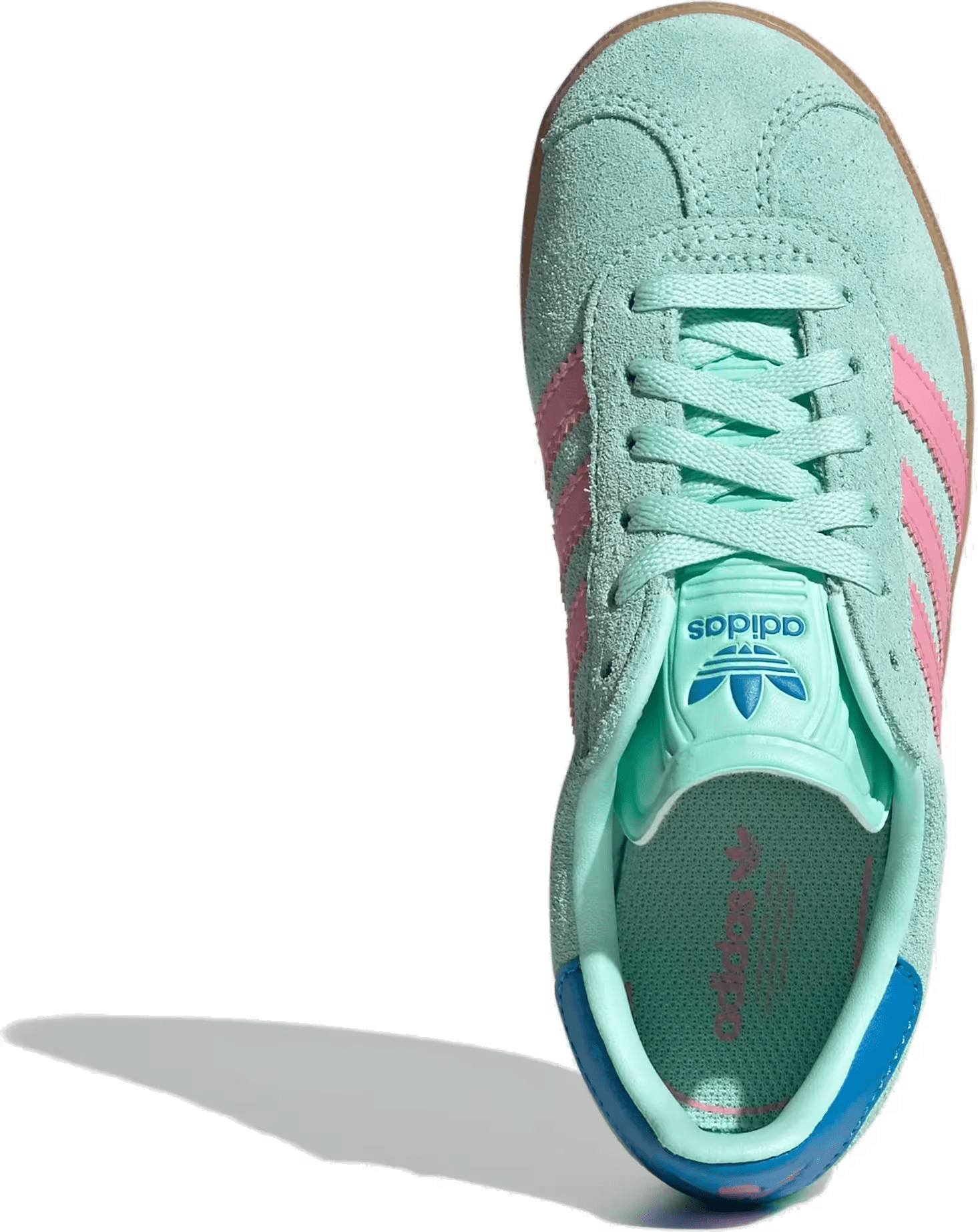 adidas Gazelle Clear Mint Bliss Pink Bright Blue (PS)