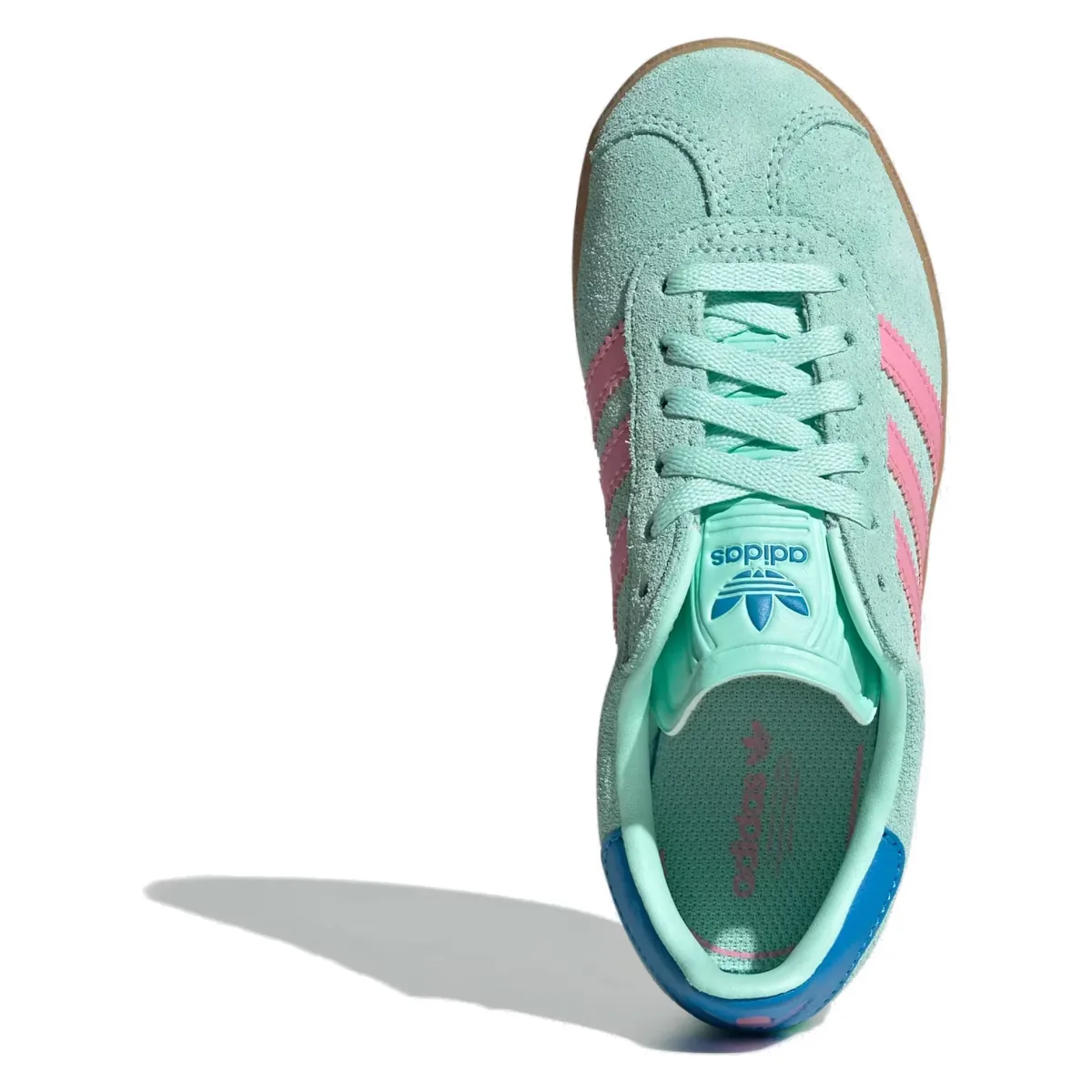 adidas Gazelle Clear Mint Bliss Pink Bright Blue (PS)