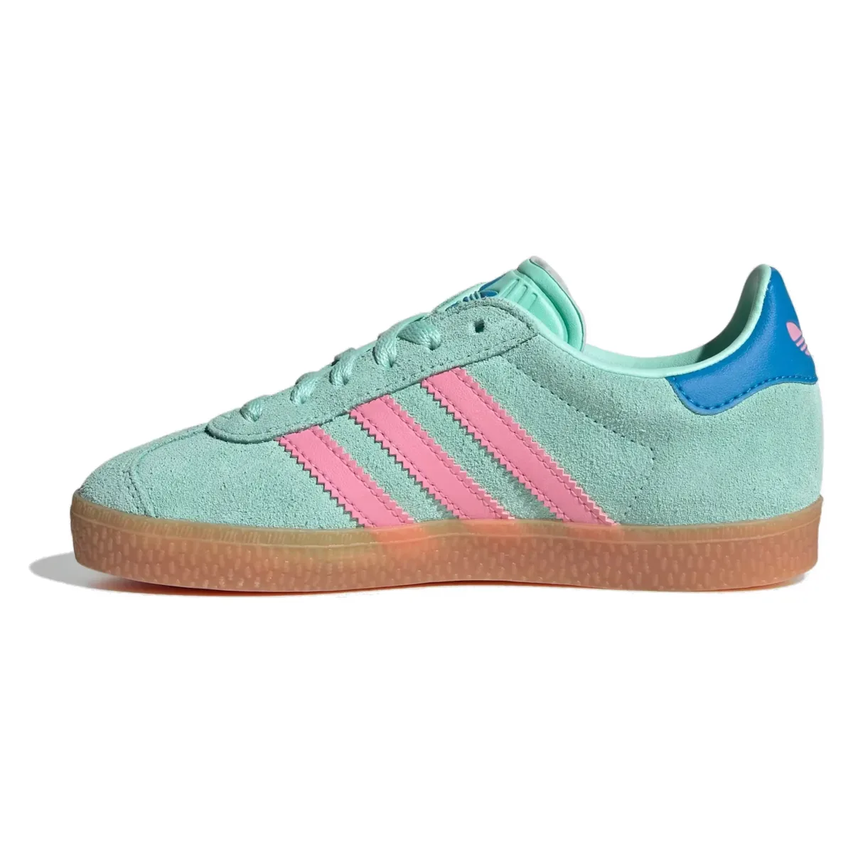 adidas Gazelle Clear Mint Bliss Pink Bright Blue (PS)