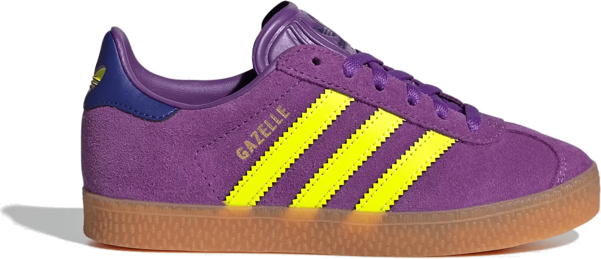 adidas Gazelle Active Purple Solar Yellow Collegiate Purple (PS)