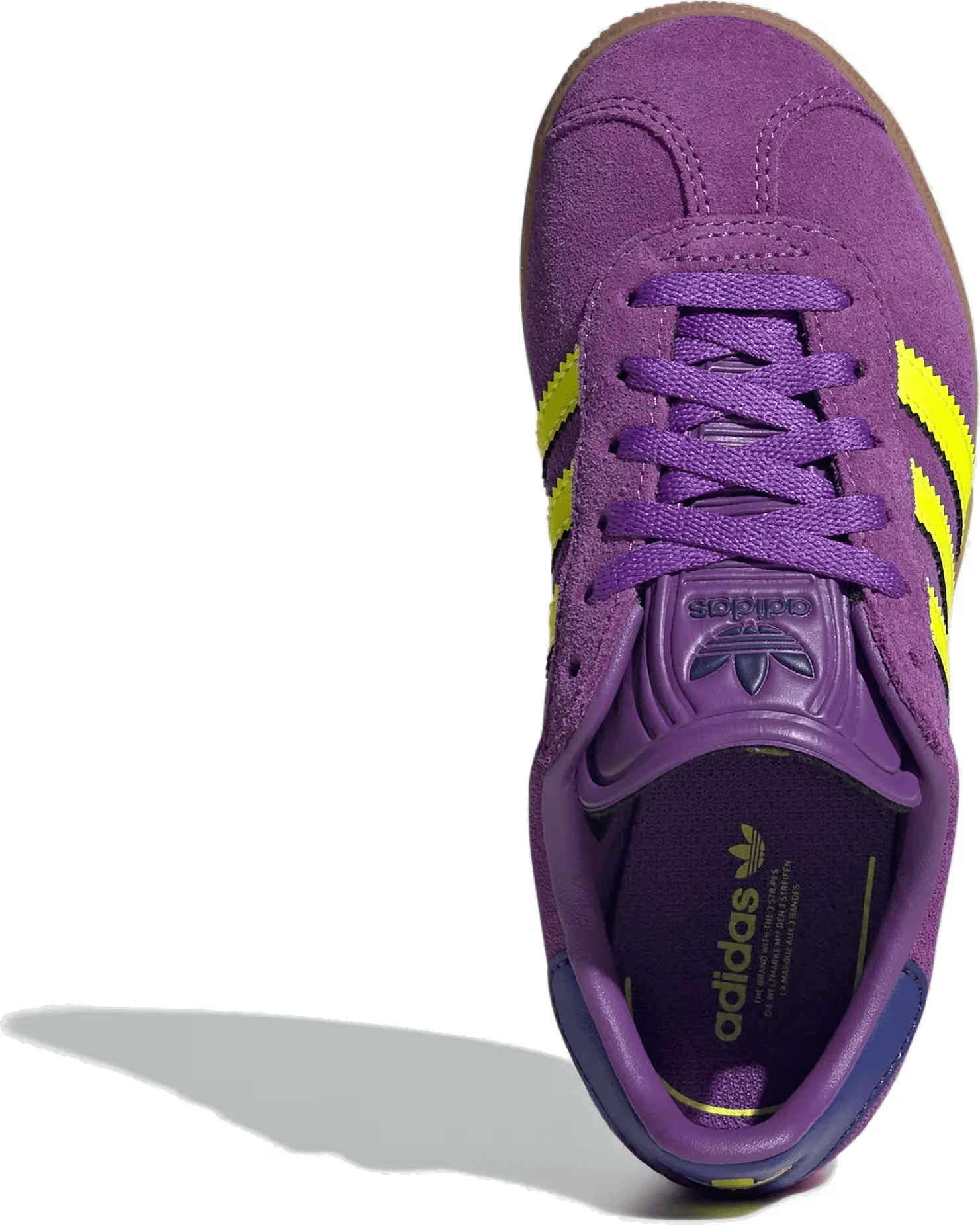 adidas Gazelle Active Purple Solar Yellow Collegiate Purple (PS)