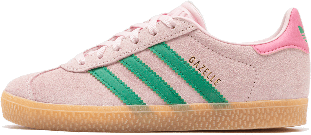 adidas Gazelle Clear Pink Court Green Bliss Pink (PS)