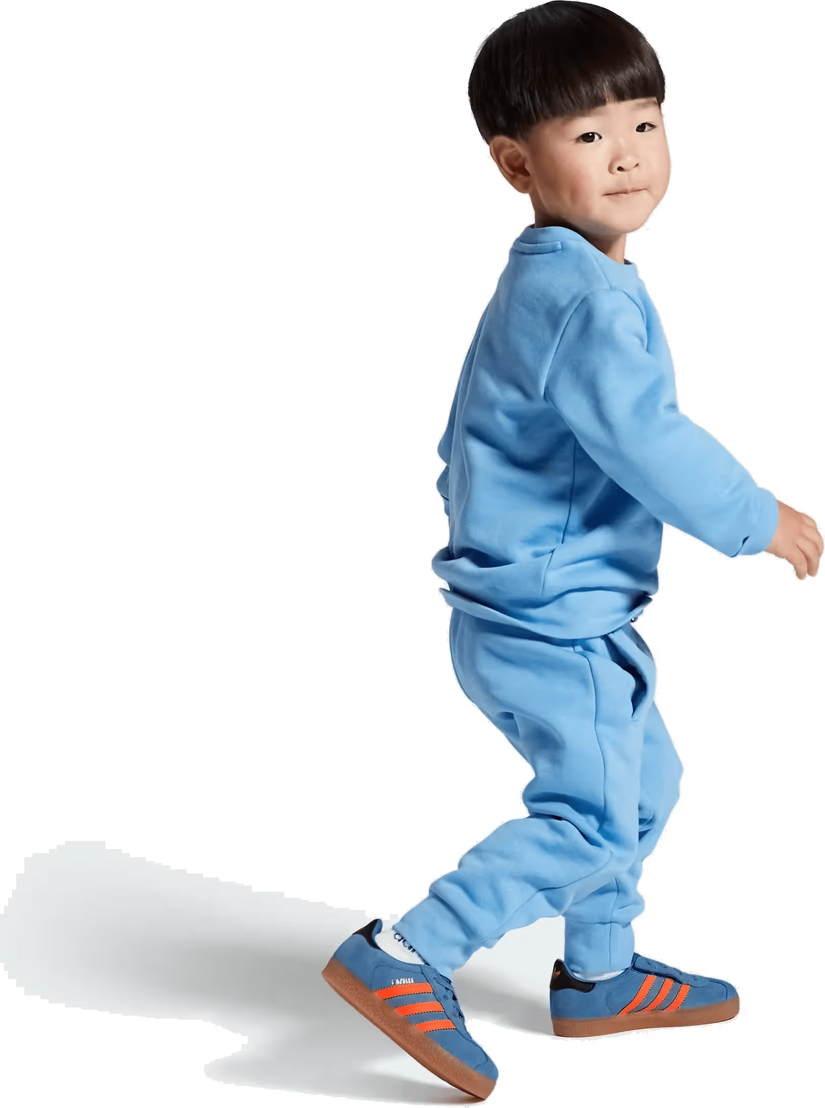 adidas Gazelle Comfort Closure Focus Blue Solar Orange Core Black (TD)