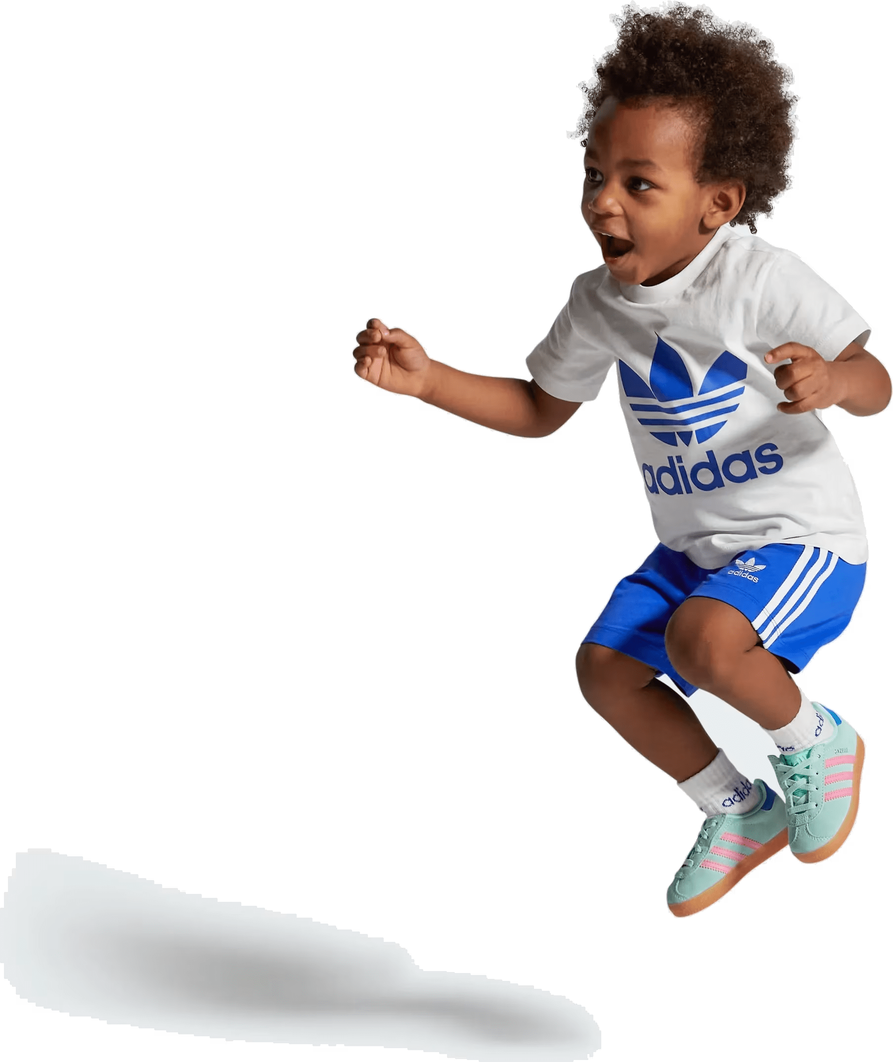 adidas Gazelle Comfort Closure Clear Mint Bliss Pink Bright Blue (TD)